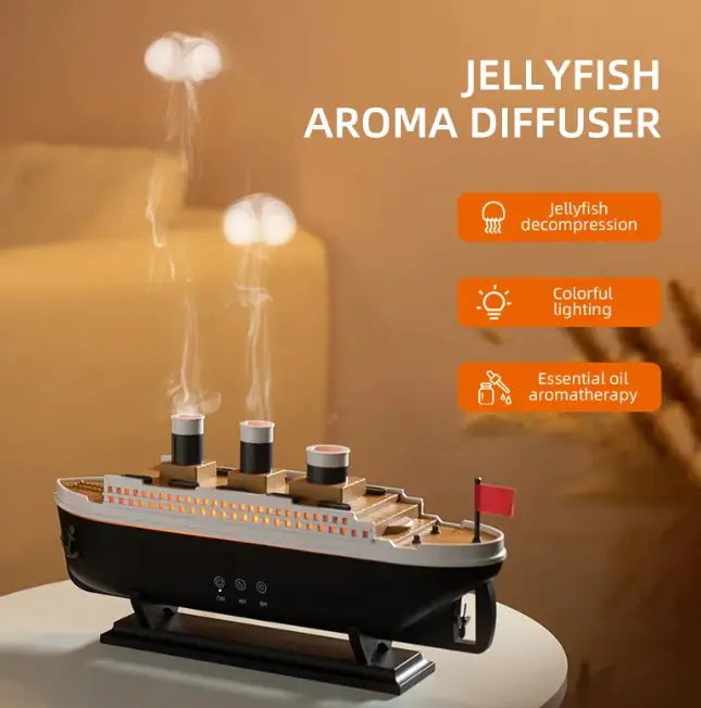 Aurevo Steamship Aromatherapy Diffuser